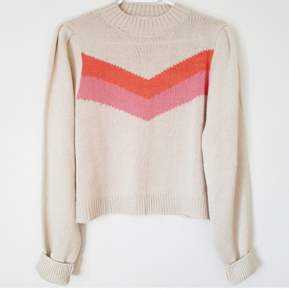 Fashion Nova Sweaters - FASHION NOVA Chevron Design Sweater